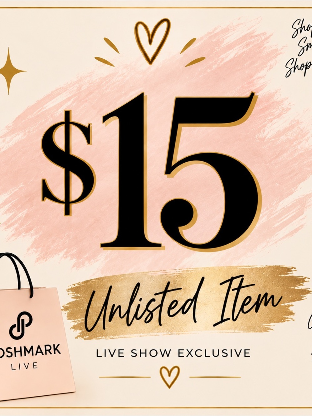 $15 Unlisted Listing Do Not Like